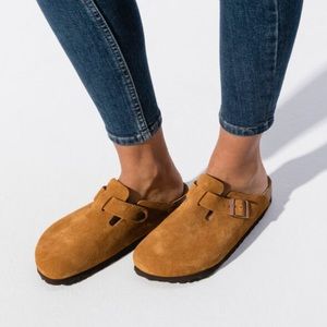Birkenstock Boston Clog in mink!